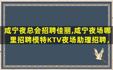梧州KTV招聘